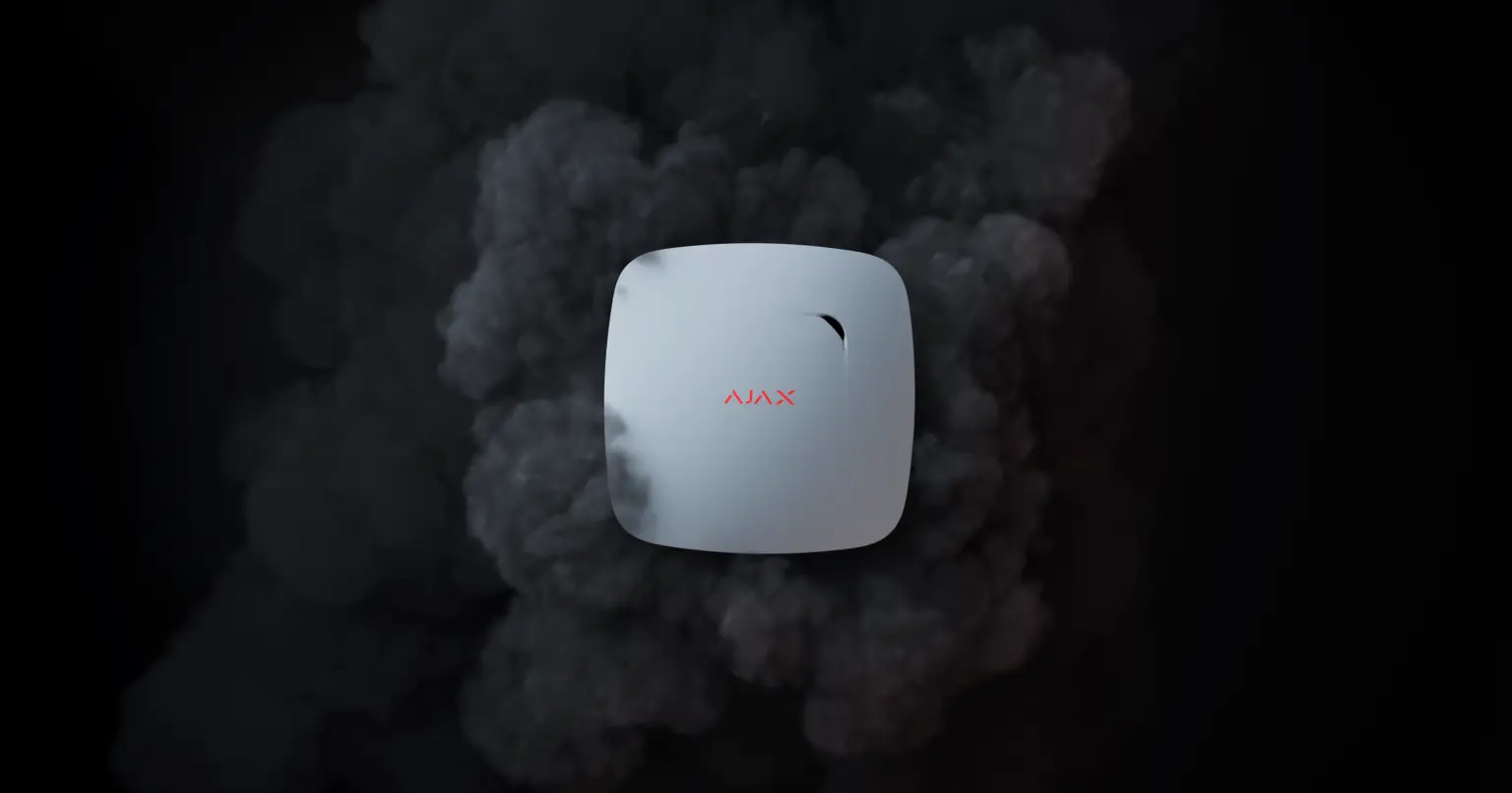 Ajax FireProtect tűz- és füstérzékelő otthoni biztonsághoz