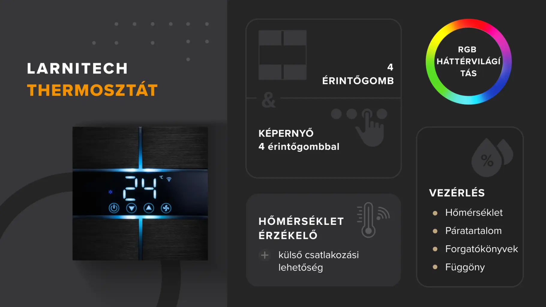 Larnitech Thermosztát