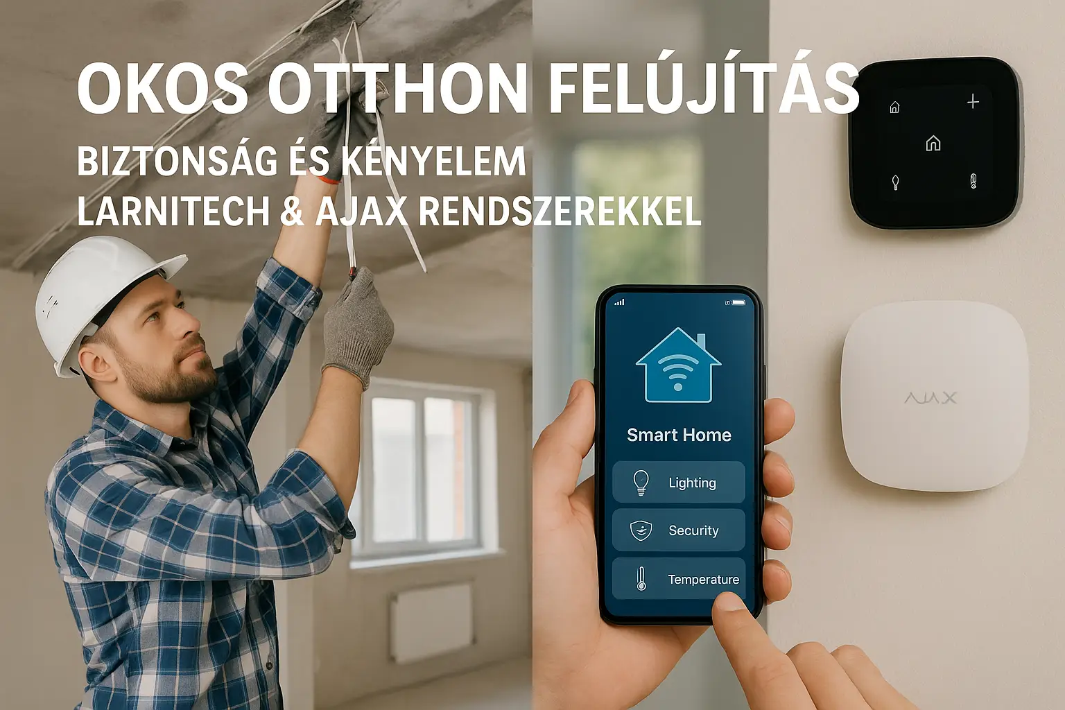 Okos Otthon Felújítás: Biztonság és Kényelem Larnitech & Ajax Rendszerekkel
